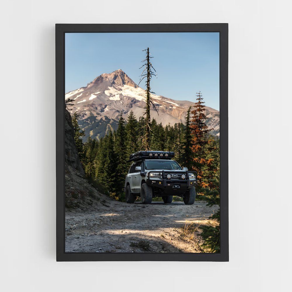 Poster Aventurier des Chemins – affiche Toyota (vue 2)